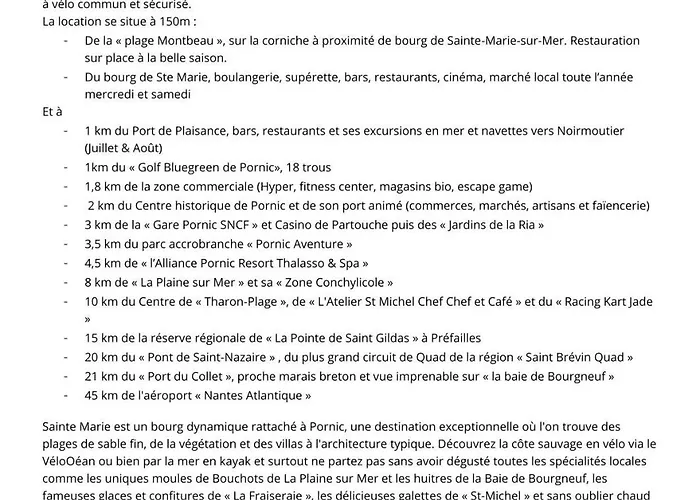 Apartament Pour 4 A 150m De La *